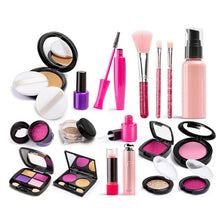 Load image into Gallery viewer, Girls Simulation Dressing Makeup Box Play House Non-toxic Cosmetics Set