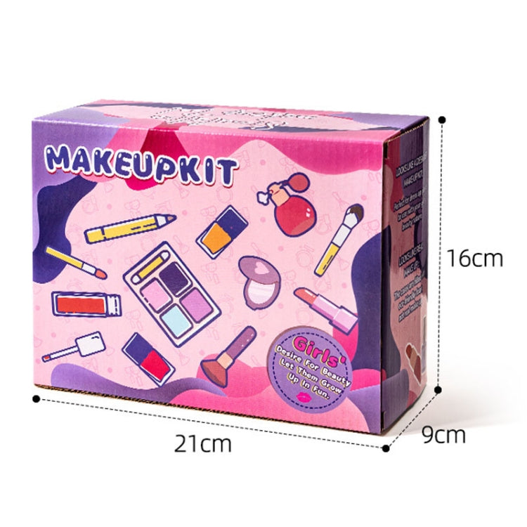 Girls Simulation Dressing Makeup Box Play House Non-toxic Cosmetics Set