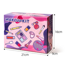 Load image into Gallery viewer, Girls Simulation Dressing Makeup Box Play House Non-toxic Cosmetics Set