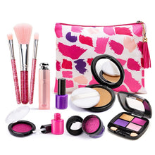Load image into Gallery viewer, 11pcs/set Girls Simulation Dressing Makeup Box Play House Non-toxic Cosmetics Set