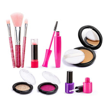 Load image into Gallery viewer, 11pcs/set Girls Simulation Dressing Makeup Box Play House Non-toxic Cosmetics Set