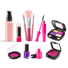 Load image into Gallery viewer, 11pcs/set Girls Simulation Dressing Makeup Box Play House Non-toxic Cosmetics Set