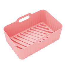 Load image into Gallery viewer, For Ninja DZ201 Air Fryer Silicone Liner Mat Reusable Basket Tray, Gray Thick Model (140g), Pink Thick Model (140g), Blue Thick Model (140g), Red Thick Model (140g), Black Thick Model (140g), Gray Thin Model (95g), Black Thin Model (95g)               ...