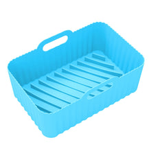 Load image into Gallery viewer, For Ninja DZ201 Air Fryer Silicone Liner Mat Reusable Basket Tray, Gray Thick Model (140g), Pink Thick Model (140g), Blue Thick Model (140g), Red Thick Model (140g), Black Thick Model (140g), Gray Thin Model (95g), Black Thin Model (95g)               ...