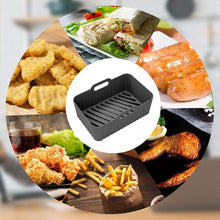 Load image into Gallery viewer, For Ninja DZ201 Air Fryer Silicone Liner Mat Reusable Basket Tray, Gray Thick Model (140g), Pink Thick Model (140g), Blue Thick Model (140g), Red Thick Model (140g), Black Thick Model (140g), Gray Thin Model (95g), Black Thin Model (95g)               ...