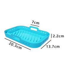 Load image into Gallery viewer, For Ninja DZ201 Air Fryer Silicone Mat Foldable Reusable Basket Tray, Gray, Black, Pink, Red, Blue