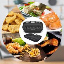 Load image into Gallery viewer, For Ninja DZ201 Air Fryer Silicone Mat Foldable Reusable Basket Tray, Gray, Black, Pink, Red, Blue