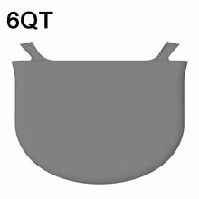 Load image into Gallery viewer, 6QT Silicone Slow Cooke Liners Reusable Leakproof Crock Pot Liners, Gray, Black, Pink, Yellow