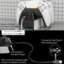 Load image into Gallery viewer, iplay HBP-260 For PS5 Handle Charging Seat Electric Game Handle Fast Charging Seat, HBP-260