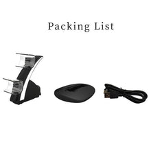 Load image into Gallery viewer, iplay HBP-253 For PS5 Game Wireless Handle Double Charging Base Placement Bracket, HBP-253 (White), HBP-253 (Black)