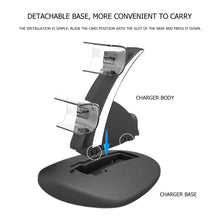Load image into Gallery viewer, iplay HBP-253 For PS5 Game Wireless Handle Double Charging Base Placement Bracket, HBP-253 (White), HBP-253 (Black)