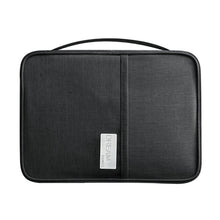 Load image into Gallery viewer, Travel Waterproof Dustproof Portable Passport Document Bag, Blue Large, Black Large, Gray Large, Navy Blue Large, Orange Pink Large, Blue Small, Black Small, Navy Blue Small, Orange Pink Small