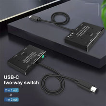 Load image into Gallery viewer, 8K30 Type-C / USB-C Bidirectional Switch 10Gbps HD Splitter, KC-C201, C201 Single Machine