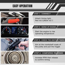 Load image into Gallery viewer, Automotive Petrol Engine Ignition Timing Light Xenon Lamp Strobe Tester