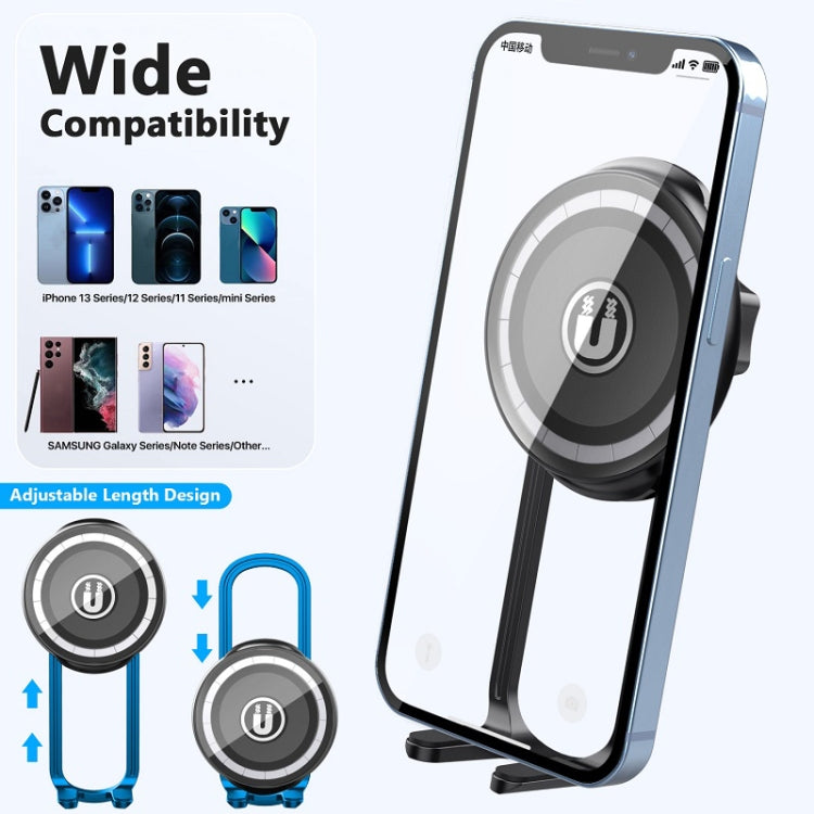 Car Central Control Air Outlet Mobile Phone Navigation Magnetic Suction Bracket, LE-10, LE-11
