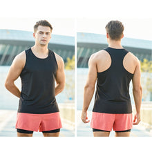 Load image into Gallery viewer, H-Shape Summer Men Sports Vest Casual Breathable Quick-drying Outdoor Running Vest, S, L, XL, XXL, M