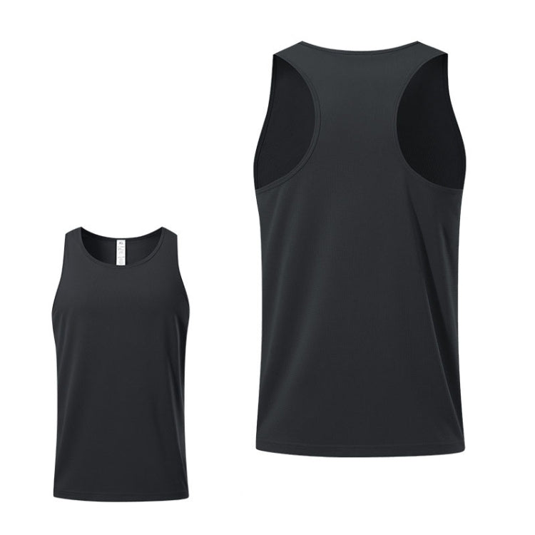 H-Shape Summer Men Sports Vest Casual Breathable Quick-drying Outdoor Running Vest, S, L, XL, XXL, M