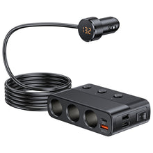 Load image into Gallery viewer, Car Cigarette Lighter USB3.0/PD Interface 127W Car Charger