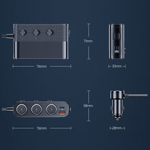 Load image into Gallery viewer, Car Cigarette Lighter USB3.0/PD Interface 127W Car Charger