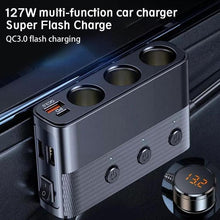 Load image into Gallery viewer, Car Cigarette Lighter USB3.0/PD Interface 127W Car Charger