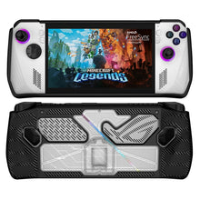Load image into Gallery viewer, For ASUS Rog Ally Game Console PC+TPU Protective Case Cover With Bracket, PC+TPU  Black+Transparent, PC+TPU White+Transparent