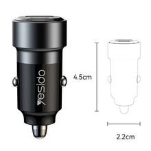 Load image into Gallery viewer, Car Charger QC3.0+PD30W Type-C/USB-C+USB Dual Port Quick Charge, Yesido Y54 With 8 Pin To Type-C/USB-C Line, Yesido Y55 With Double Type-C/USB-C Port Line