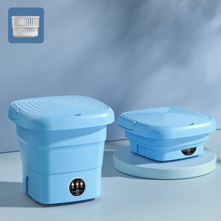 Mini Portable Folding Household Washing Machine Underwear Washer, Fruit Green, Lake Blue, Warm Yellow, Fruit Pink, Fruit Green + Blue Light Antibacterial, Lake Blue + Blue light antibacterial, Warm Yellow + Blue light antibacterial                     ...