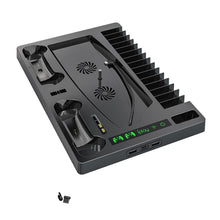 Load image into Gallery viewer, iplay for PS5 Game Console Cooling Fan Base Charging Stand with Disc Holder, HBP-271
