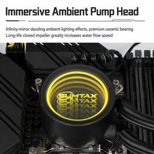 Load image into Gallery viewer, Sumtax Water Cooler Cpu Fan RGB Fan Liquid Heatsink Integrated Radiator, 120mm Colorful, 120mm RGB, 240mm, 360mm