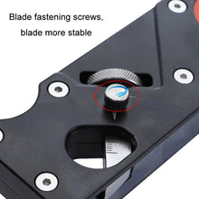 Load image into Gallery viewer, Woodworking Multi-Angle Chamfering Adjustable Depth Hand Planer, Black Planer, Red Planer, Black + 6 Blades, Red + 6 Blades