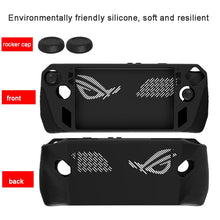 Load image into Gallery viewer, For ASUS Rog Ally Gaming Console Multicolor Silicone Case With 2 Button Caps, Black, Red, Blue, Green, Gold, White