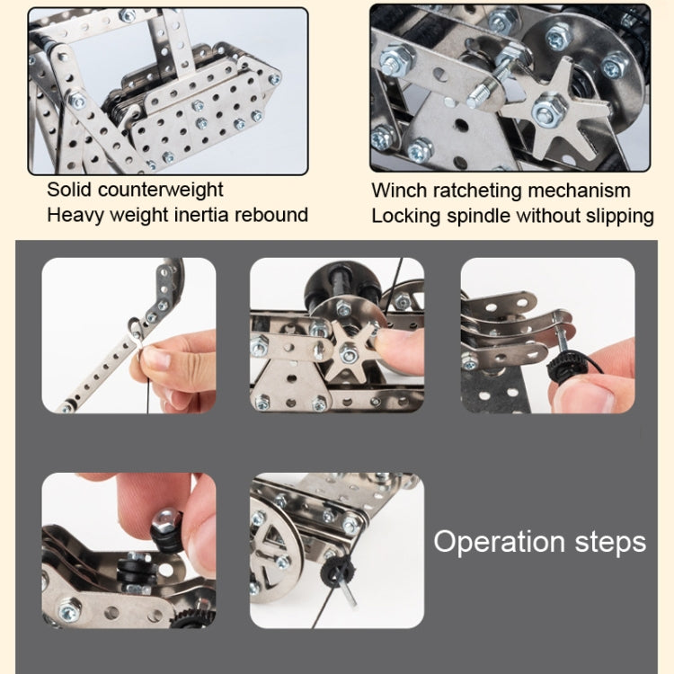 Puzzle Toys Intelligence Hand Assembly Mechanical Gear Transmission Building Blocks High Difficulty Metal Model