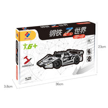Load image into Gallery viewer, Assembly Metal Car Model Intelligence Handmade Assembly Toy Building Block