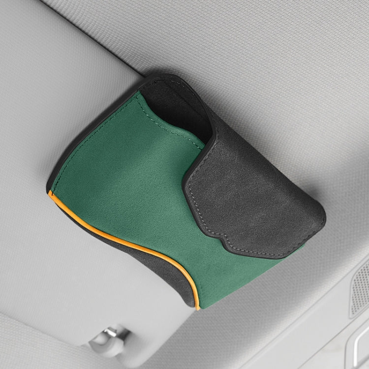 Car Sun Visor Multifunctional Glasses Case Card Storage Bracket