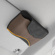 Load image into Gallery viewer, Car Sun Visor Multifunctional Glasses Case Card Storage Bracket