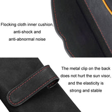 Load image into Gallery viewer, Car Sun Visor Multifunctional Glasses Case Card Storage Bracket