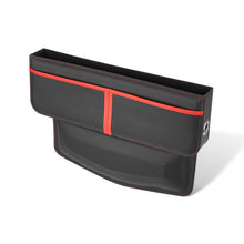 Load image into Gallery viewer, Leather Car Seat Gap Multifunctional Storage Box