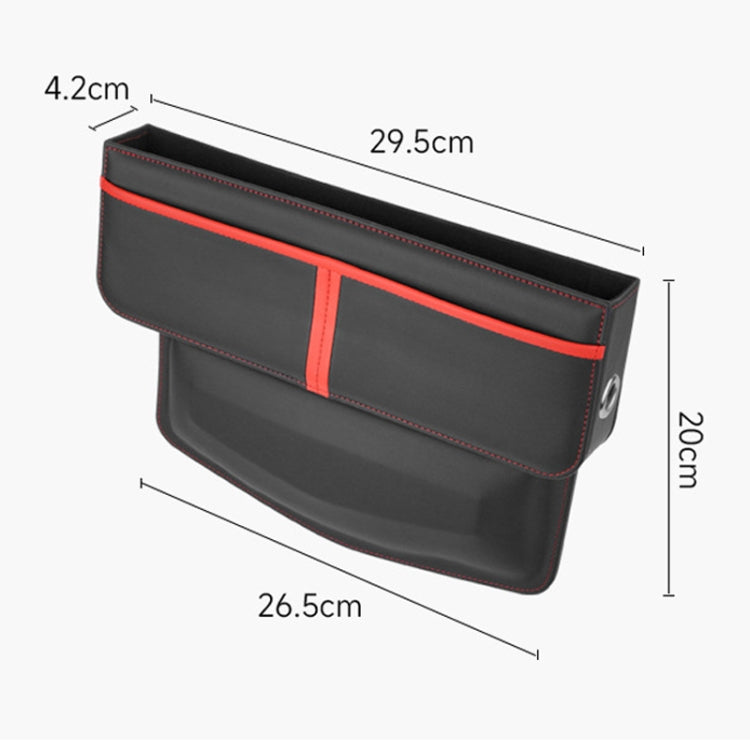 Leather Car Seat Gap Multifunctional Storage Box
