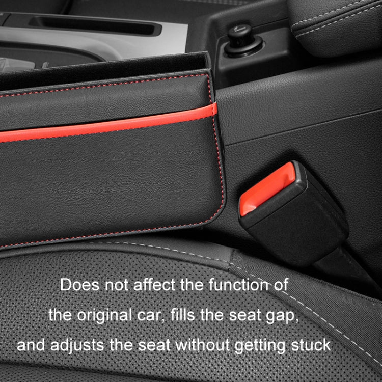 Leather Car Seat Gap Multifunctional Storage Box