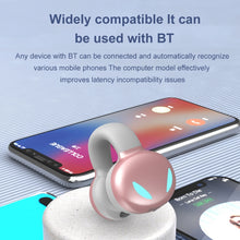 Load image into Gallery viewer, Clip Ear Stereo External Sound Without Hurting Ear Business Sports Model Bluetooth Earphones, YX03 (Black), YX03 (White), YX03 (Pink), YX03 (Grey)