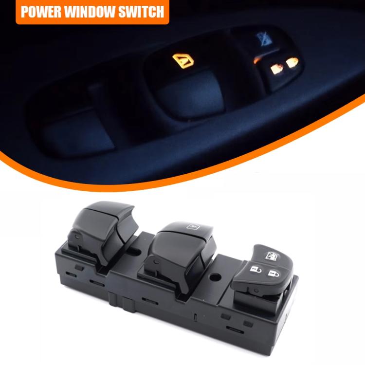 For Nissan Juke Car Window Switch Button Replacement Assembly, 25401-3SH0A