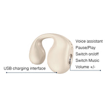 Load image into Gallery viewer, Dual Ear Bone Conduction Wireless Bluetooth Earphones Ear Clip Wear Mini Sport, Dual Ear (Pink), Dual Ear (Blue), Dual Ear (White), Dual Ear (Skin Color), Dual Ear (Black)