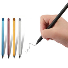 Load image into Gallery viewer, Office Pencil Unlimited Writing Eternal Metal Pen Inkless Pen Student Writing Pencil, HB
