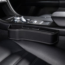 Load image into Gallery viewer, Car Crevice Storage Box Seat Decoration Finishing Box, Black Leather Principal Driver, Black Leather Co-pilot, Beige Leather Principal Driver, Beige Leather Co-pilot, Mocha Brown Leather Principal Driver, Mocha Brown Co-pilot, Red Suede Principal Drive...