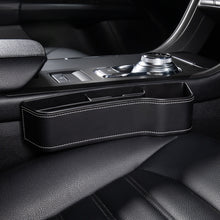 Load image into Gallery viewer, Car Crevice Storage Box Seat Decoration Finishing Box, Black Leather Principal Driver, Black Leather Co-pilot, Beige Leather Principal Driver, Beige Leather Co-pilot, Mocha Brown Leather Principal Driver, Mocha Brown Co-pilot, Red Suede Principal Drive...