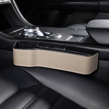 Load image into Gallery viewer, Car Crevice Storage Box Seat Decoration Finishing Box, Black Leather Principal Driver, Black Leather Co-pilot, Beige Leather Principal Driver, Beige Leather Co-pilot, Mocha Brown Leather Principal Driver, Mocha Brown Co-pilot, Red Suede Principal Drive...