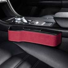 Load image into Gallery viewer, Car Crevice Storage Box Seat Decoration Finishing Box, Black Leather Principal Driver, Black Leather Co-pilot, Beige Leather Principal Driver, Beige Leather Co-pilot, Mocha Brown Leather Principal Driver, Mocha Brown Co-pilot, Red Suede Principal Drive...