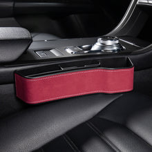 Load image into Gallery viewer, Car Crevice Storage Box Seat Decoration Finishing Box, Black Leather Principal Driver, Black Leather Co-pilot, Beige Leather Principal Driver, Beige Leather Co-pilot, Mocha Brown Leather Principal Driver, Mocha Brown Co-pilot, Red Suede Principal Drive...