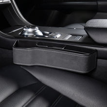 Load image into Gallery viewer, Car Crevice Storage Box Seat Decoration Finishing Box, Black Leather Principal Driver, Black Leather Co-pilot, Beige Leather Principal Driver, Beige Leather Co-pilot, Mocha Brown Leather Principal Driver, Mocha Brown Co-pilot, Red Suede Principal Drive...