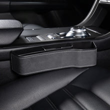 Load image into Gallery viewer, Car Crevice Storage Box Seat Decoration Finishing Box, Black Leather Principal Driver, Black Leather Co-pilot, Beige Leather Principal Driver, Beige Leather Co-pilot, Mocha Brown Leather Principal Driver, Mocha Brown Co-pilot, Red Suede Principal Drive...